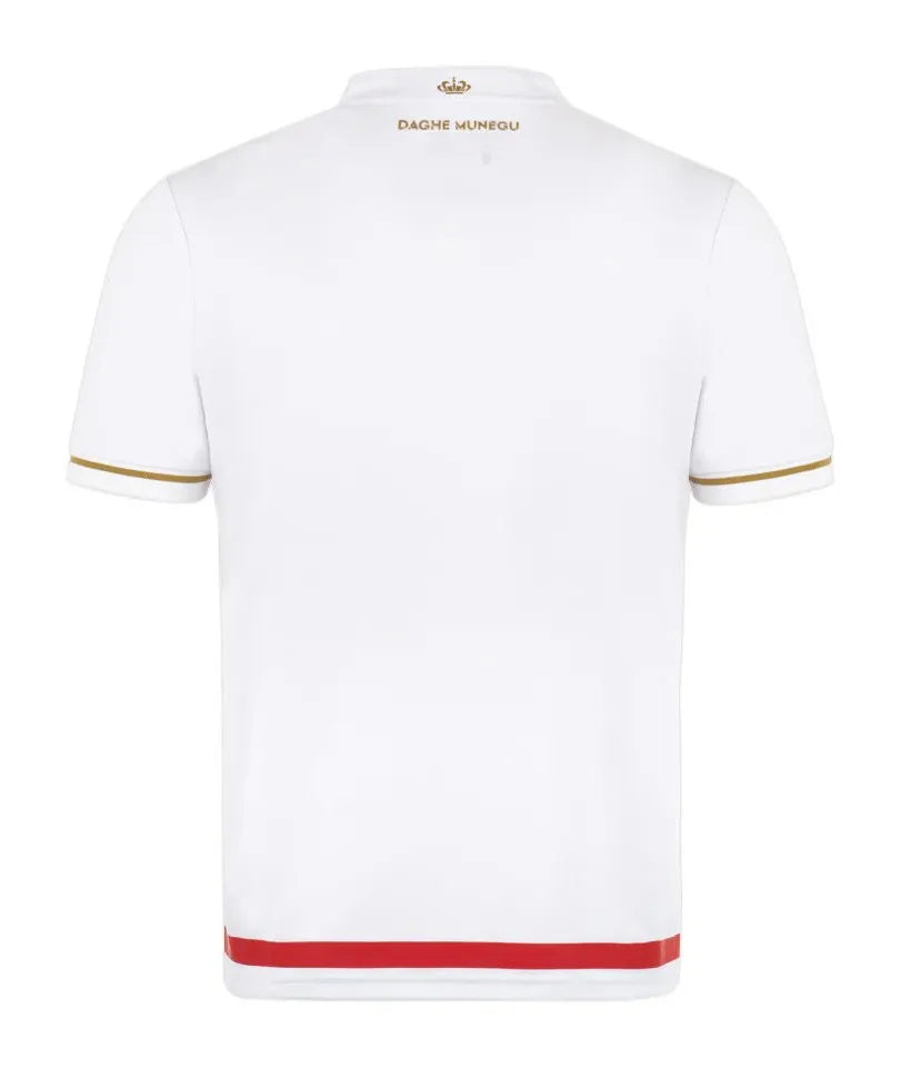 Monaco Home 25/26 Torcedor Mizuno - Vermelha e Branca