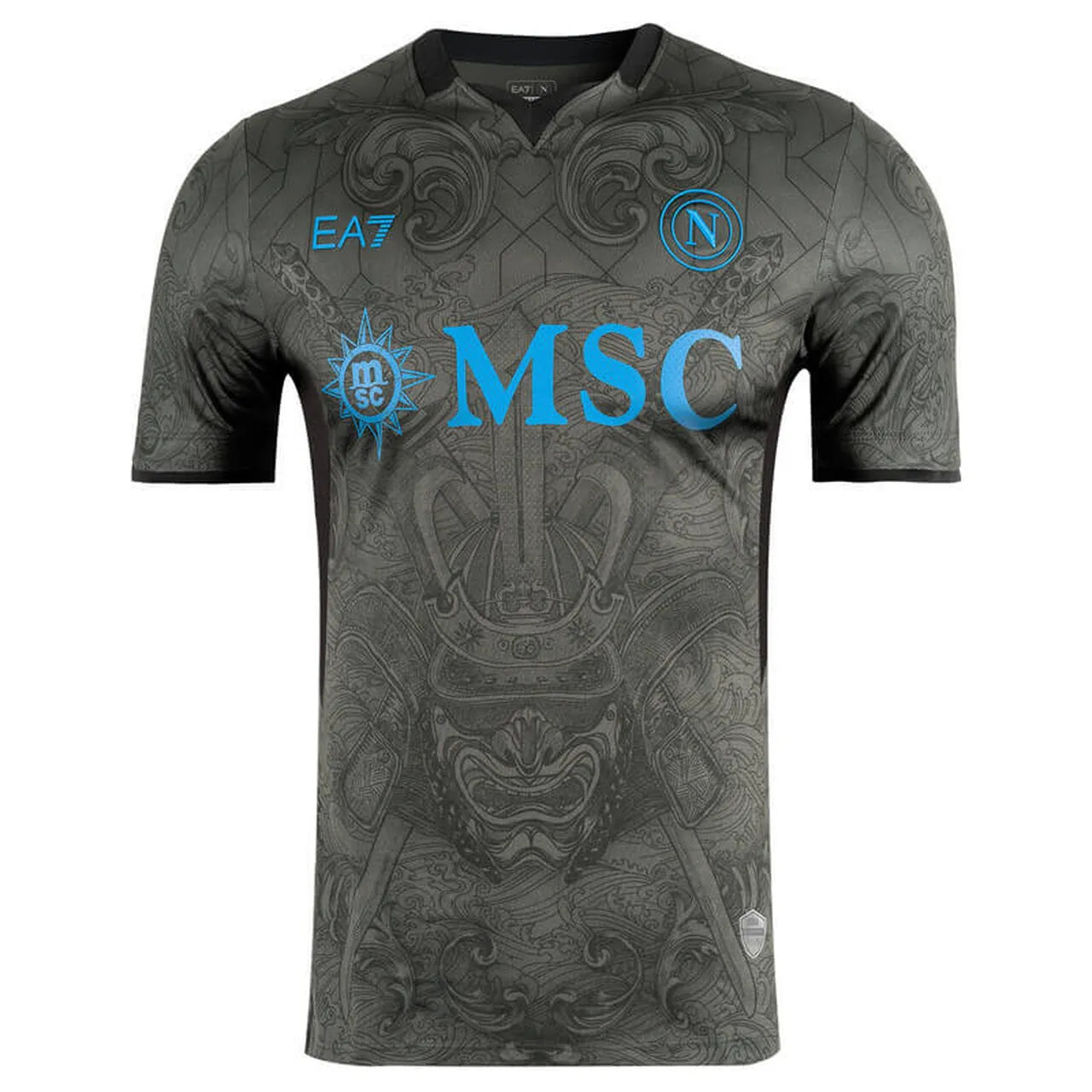 Napoli Third 24/25 Torcedor EA7 - Cinza