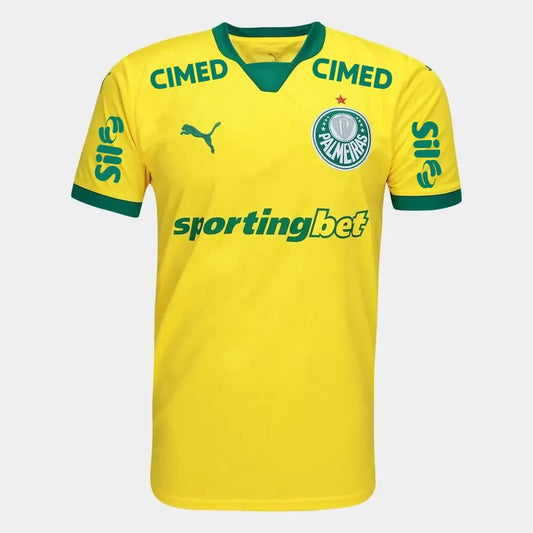 Palmeiras Third 25/26 Torcedor Com Patrocínios Puma - Amarela
