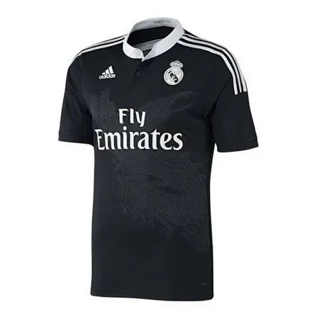 Real Madrid Retrô Third 14/15 Adidas - Preto
