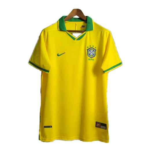 Brasil Home Retrô 1997 Nike - Amarelo