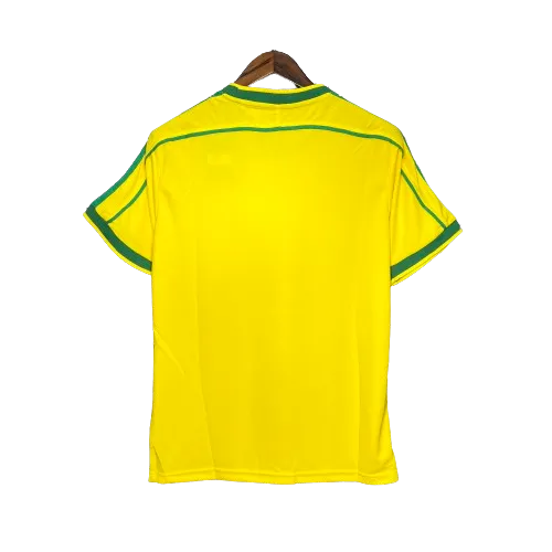 Brasil Home Retro 1998 Nike - Amarelo