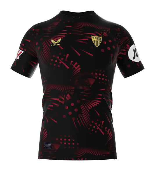 Sevilla Third 24/25 Torcedor Castore - Preta e Vermelha
