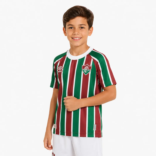 Kit Infantil Fluminense Home 25/26 - Tricolor
