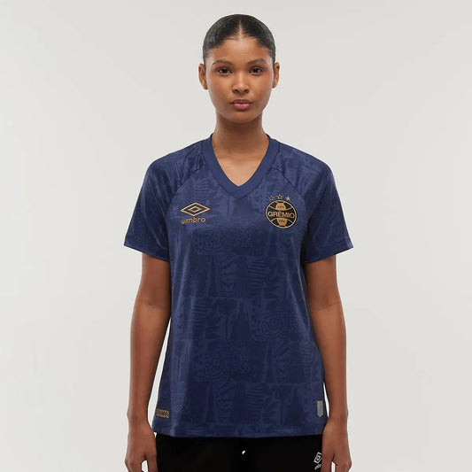 Grêmio Third 25/26 Umbro Feminino -  Azul Escuro