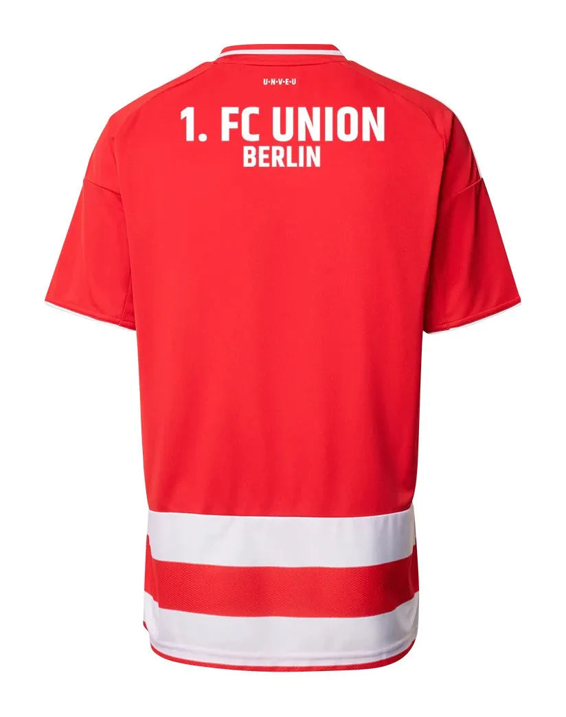 Union Berlin Home 25/26 Torcedor Adidas - Branca e Vermelho