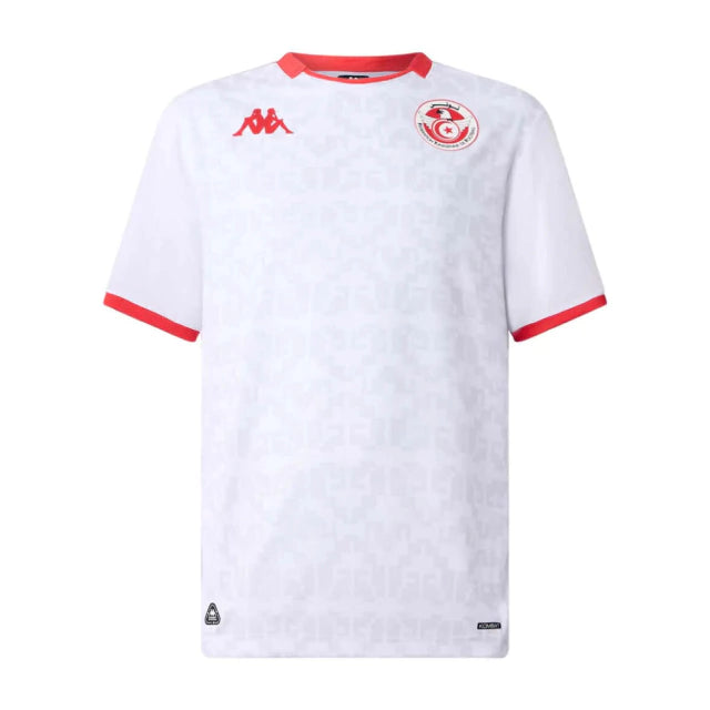 Tunísia Away 26/27 Masculino Kappa Torcedor - Branca