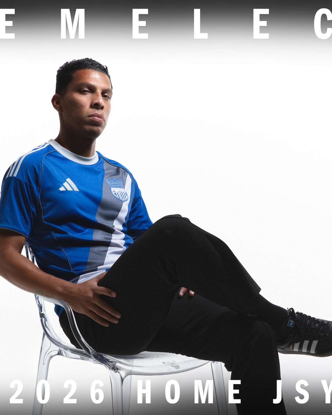 Emelec Home 26/27 Torcedor Adidas - Azul