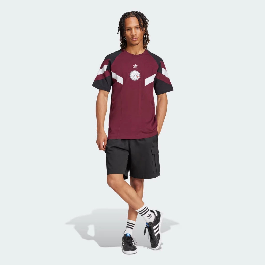 Ajax Pré jogo 25/26 Torcedor Adidas - Vinho