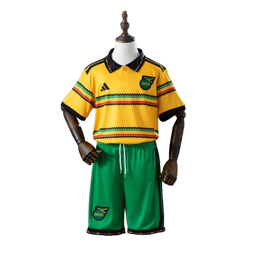 Kit Infantil Jamaica Home 26/27 - Amarelo