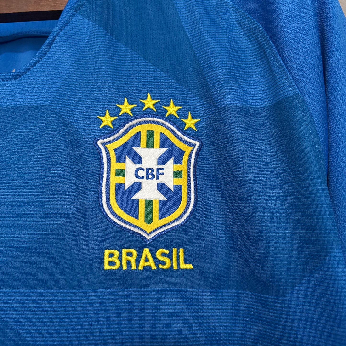 Brasil Away Retrô 2018 Nike - Azul