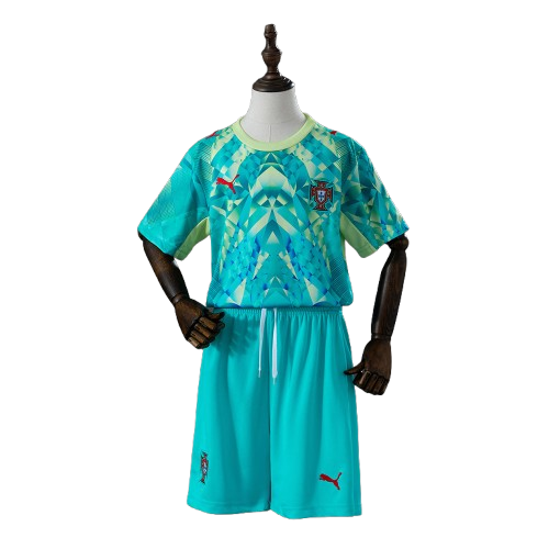 Kit Infantil Portugal Goleiro 26/27 - Azul