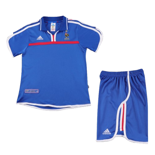 Kit Infantil França Home Retro 2000 - Azul