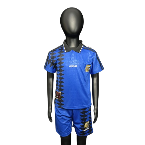 Kit Infantil Argentina Retro 1994 - Azul