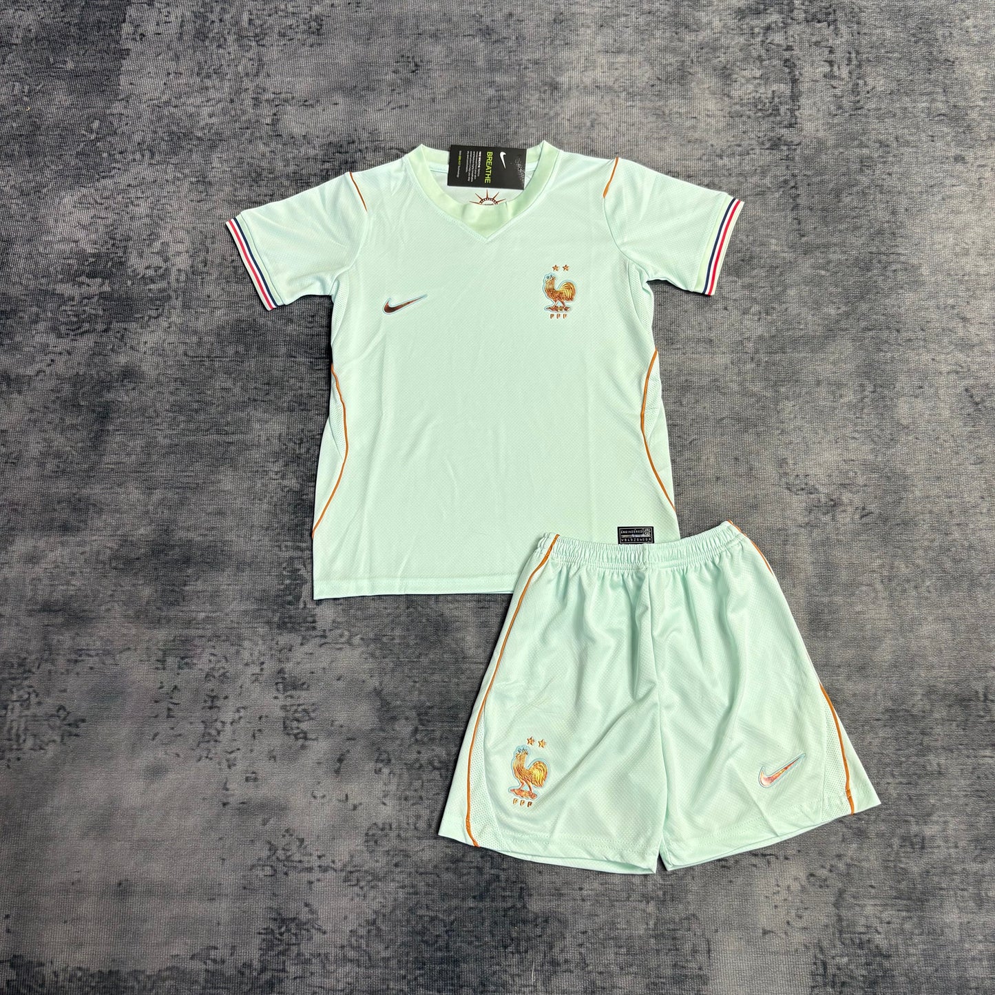 Kit Infantil França Away 26/27 - Verde