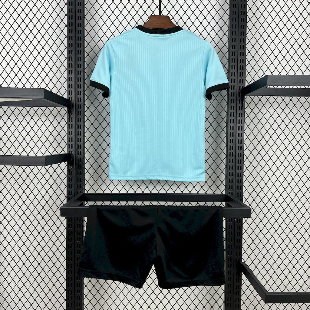 Kit Infantil Alemanha Goleiro 25/26 - Azul Claro