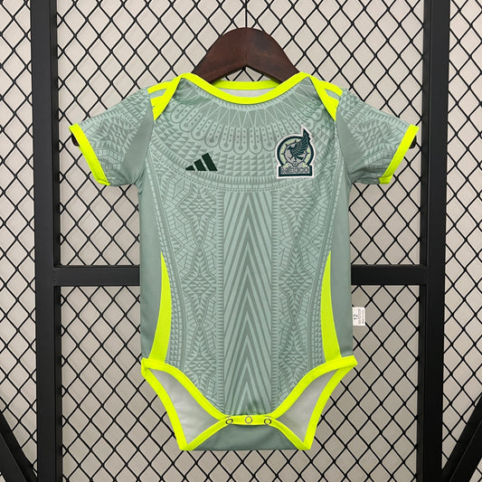 Body Bebê Infantil México Home 24/25 Adidas  - Verde