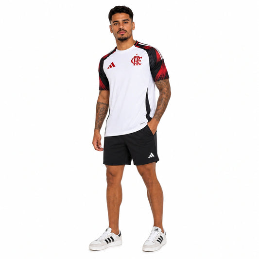 Flamengo Away 24/25 Jogador Adidas Masculina - Branca