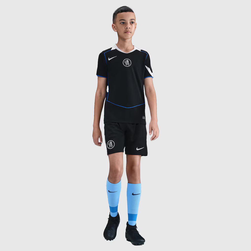 Kit Infantil Chelsea Third 25/26 - Preto