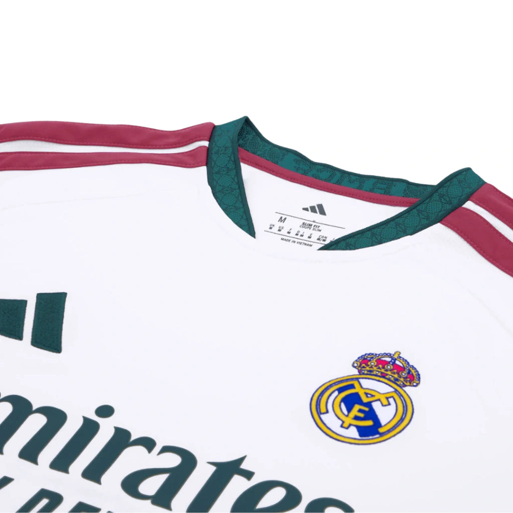 Real Madrid Home 26/27 Feminina Adidas  - Branca