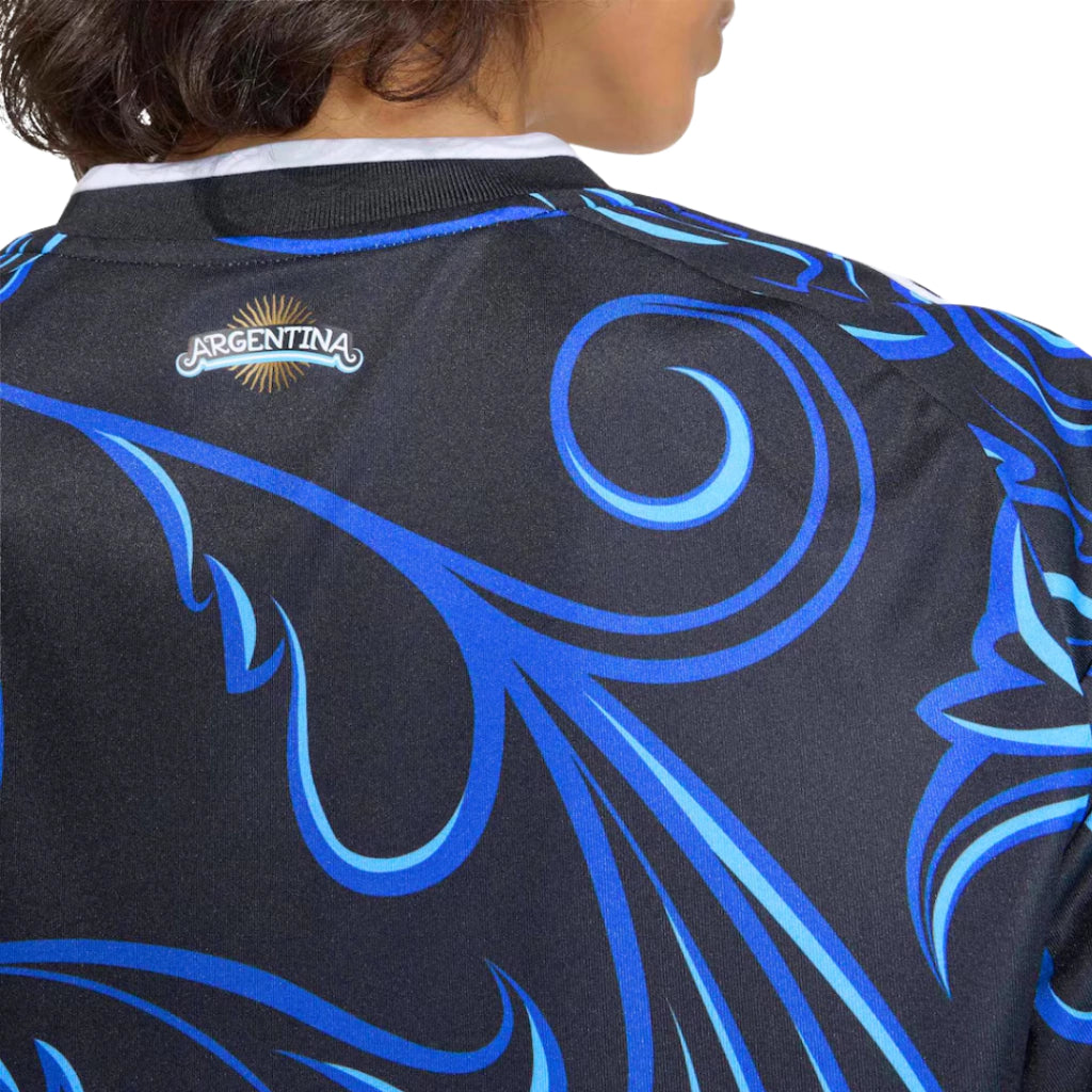 Argentina Away 26/27 Feminino Torcedor Adidas - Preto e Azul