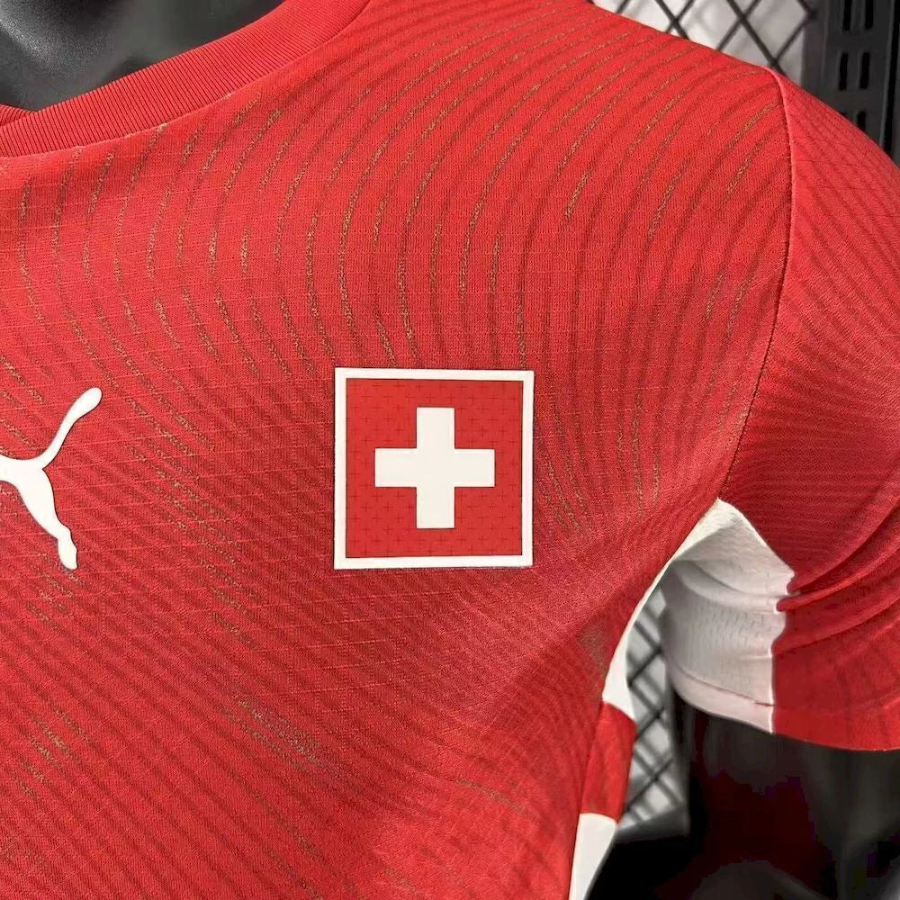 Suiça Home 26/27 Jogador Masculino Puma - Vermelho