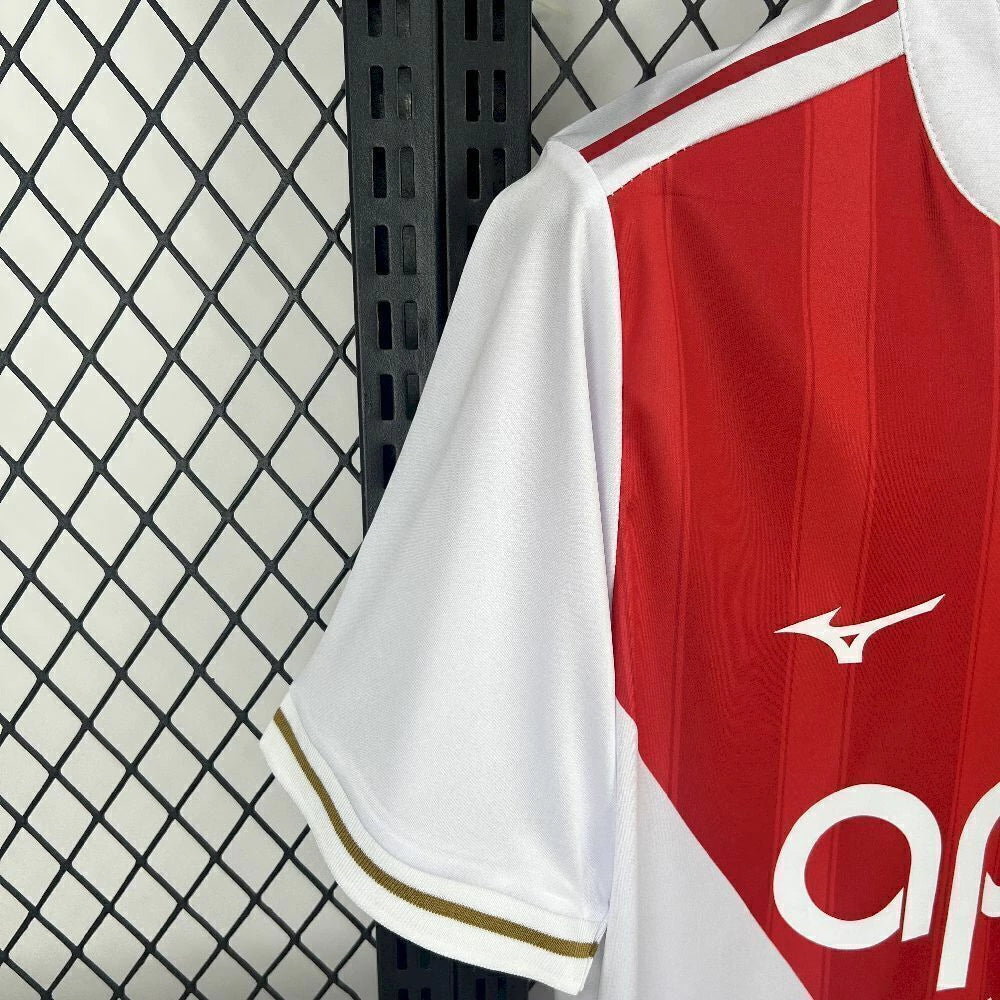 Kit Infantil Monaco Home 25/26 - Branco e Vermelho