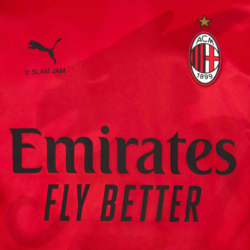 Milan Fourth 25/26 Manga Longa Torcedor Puma - Vermelho