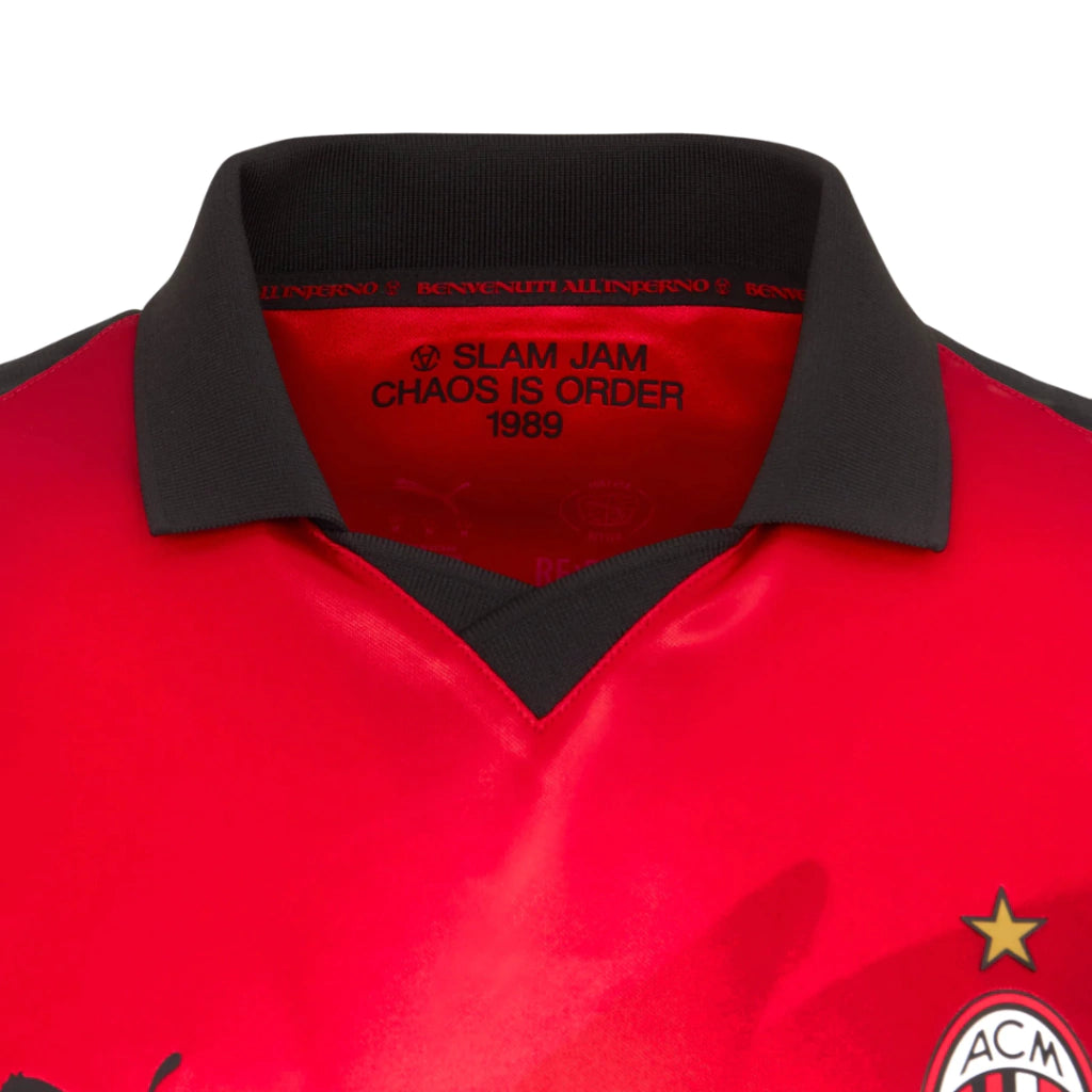 Milan Fourth 25/26 Manga Longa Torcedor Puma - Vermelho