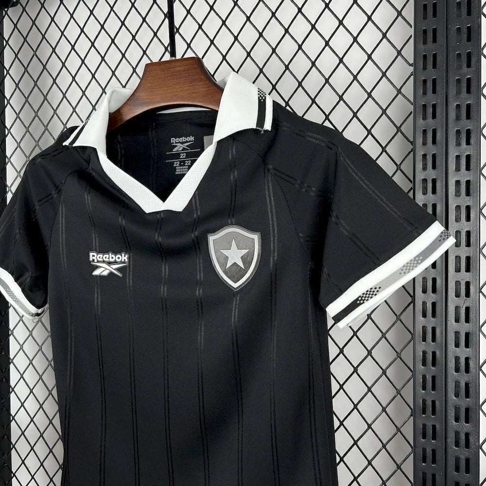 Kit Infantil Botafogo Away 25/26 Reebok - Preta