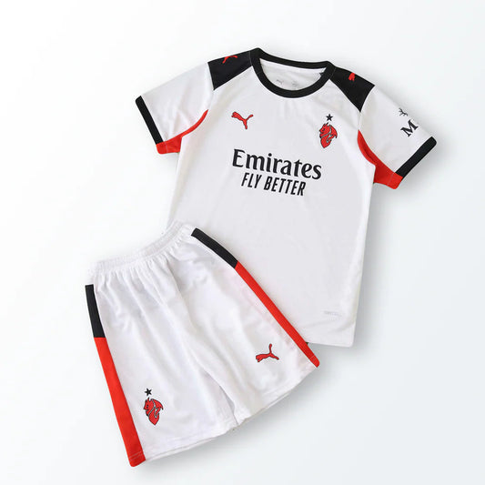 Kit Infantil Milan Away 25/26  - Branco