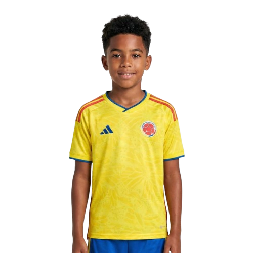 Kit Infantil Colombia Home 26/27 Adidas Unissex - Amarela