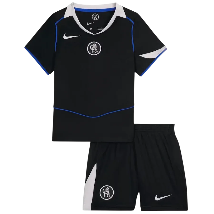 Kit Infantil Chelsea Third 25/26 - Preto