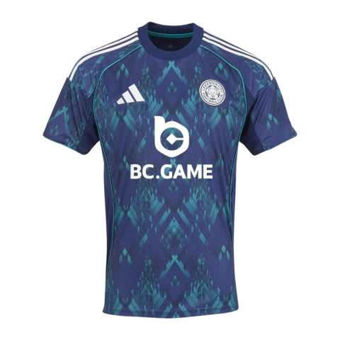 Leicester Away 25/26 Torcedor Adidas - Azul Escuro