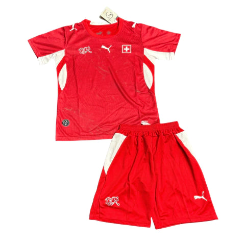 Kit Infantil Suiça Home 26/27 - Vermelho