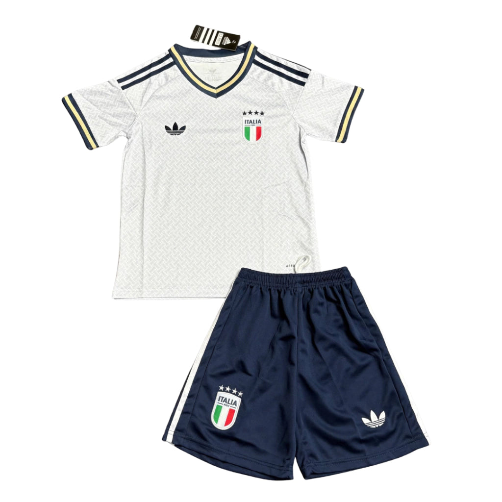 Kit Infantil Itália Away 26/27 - Branco