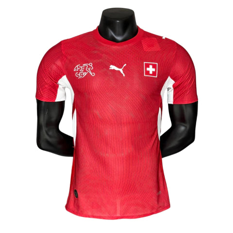 Suiça Home 26/27 Jogador Masculino Puma - Vermelho