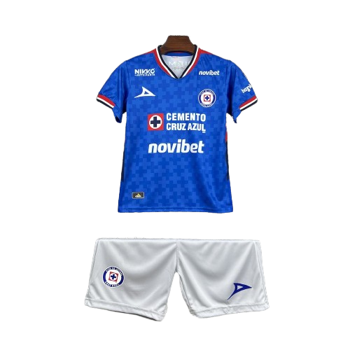 Kit Infantil Cruz Azul Home 25/26  - Azul