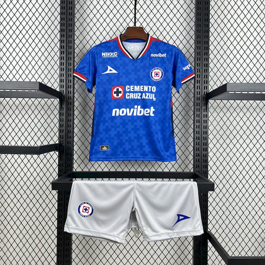 Kit Infantil Cruz Azul Home 25/26  - Azul