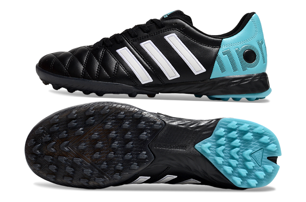 Chuteira Society Adidas adiPURE 11 Pro X PD25 Trx FG - Preto e Turquesa