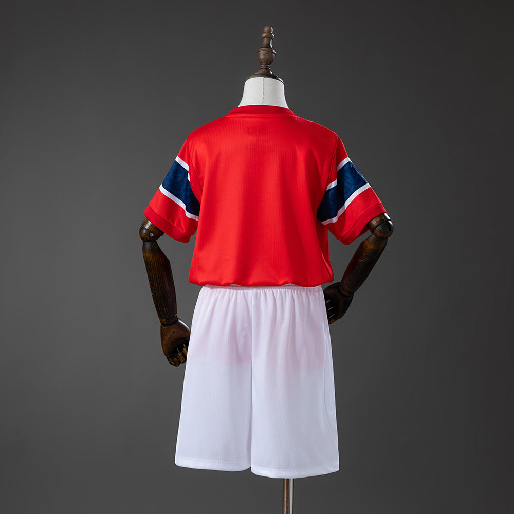 Kit Infantil Noruega Home 26/27  - Vermelha e Azul