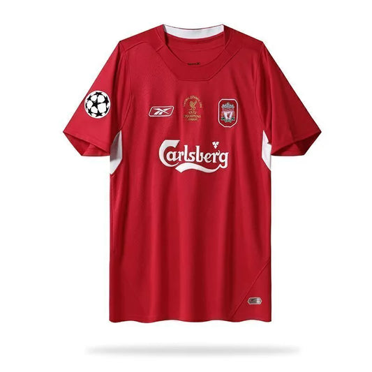 Liverpool Home Retrô 2005  Reebok - Vermelha