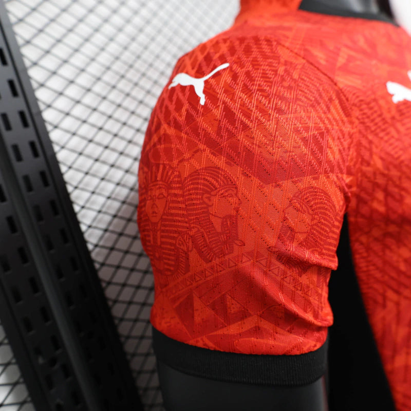 Egito Home 26/27 Masculino Jogador Puma - Vermelho