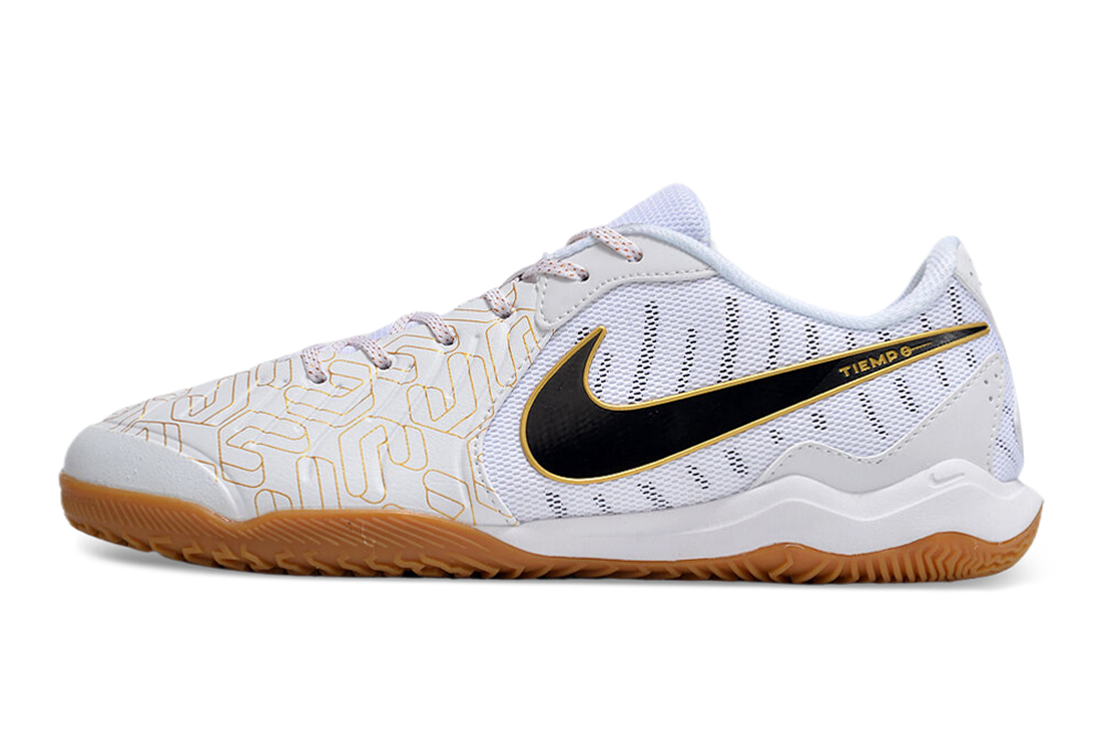 Chuteira Futsal Nike Tiempo Legend 10 Academy IC - Preto e Branco
