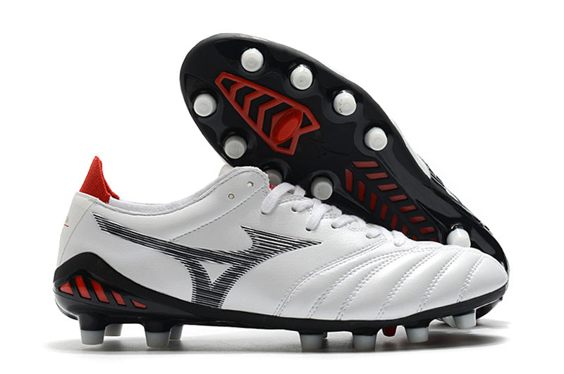 Chuteira Society Mizuno Morelia Neo 3 Japan FG - Branca