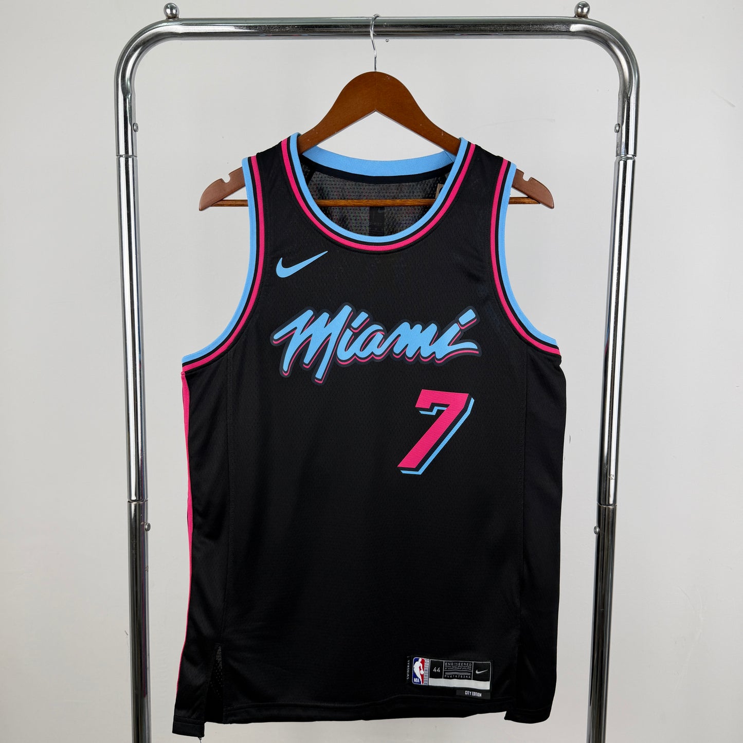 Regata Miami Heat Masculina - Preto