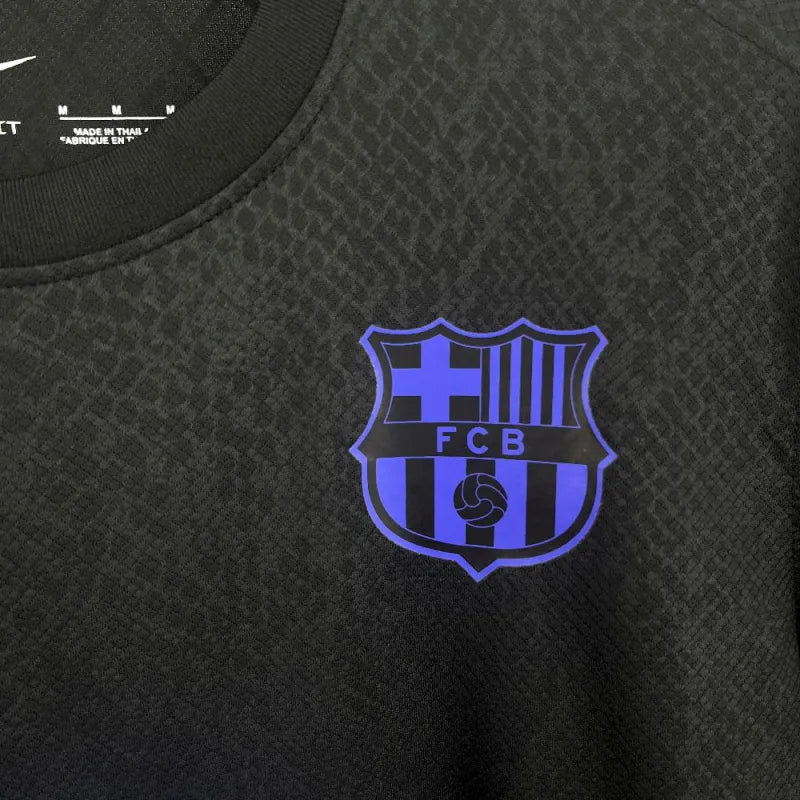 Barcelona Pré Jogo 25/26 Torcedor Nike/Kobe  - Preta