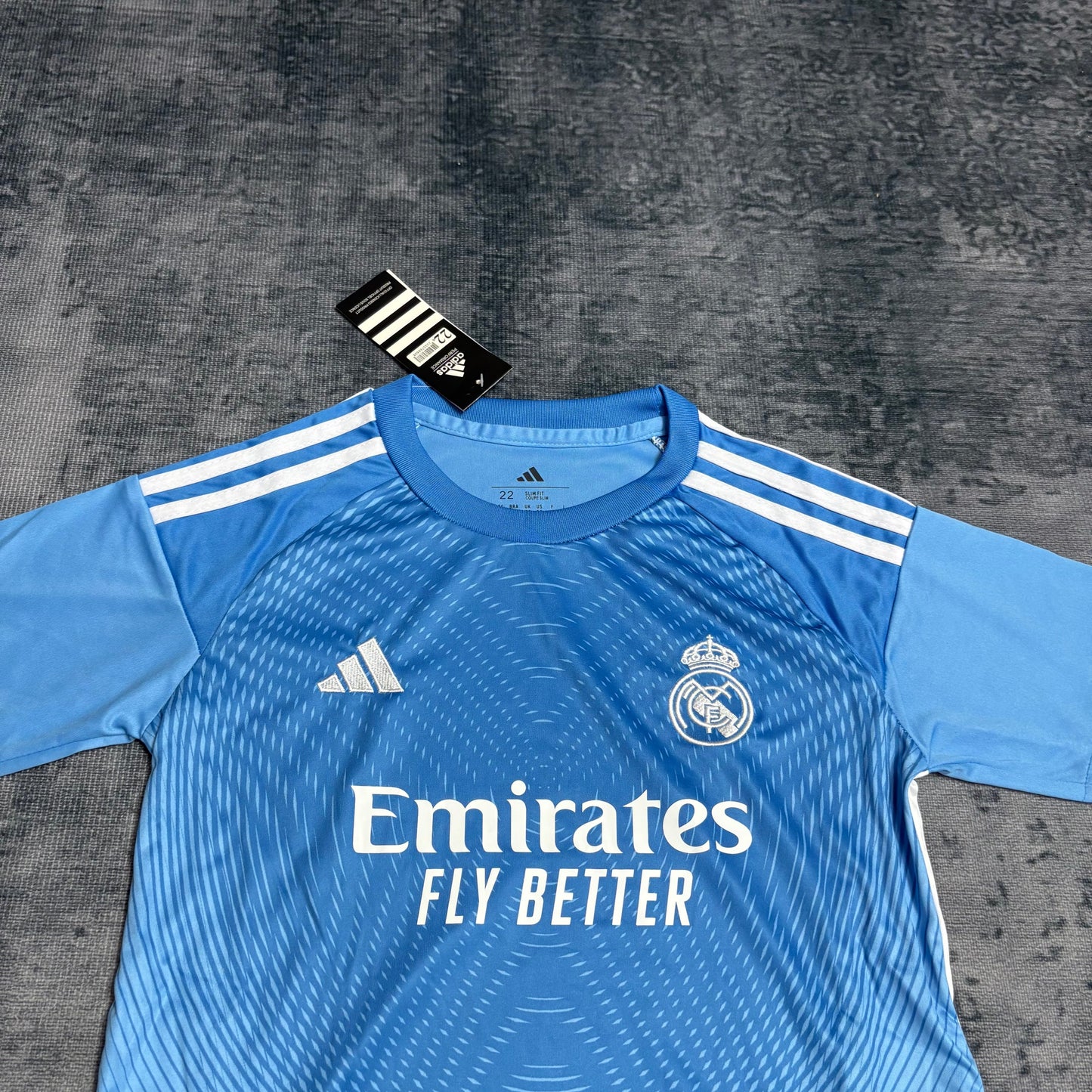 Kit Infantil Real Madrid Goleiro 25/26 - Azul