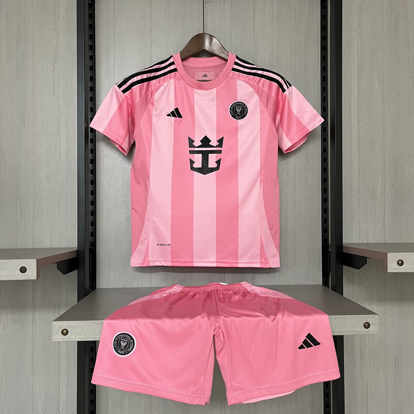 Kit Infantil Inter Miami Home 25/26 - Rosa