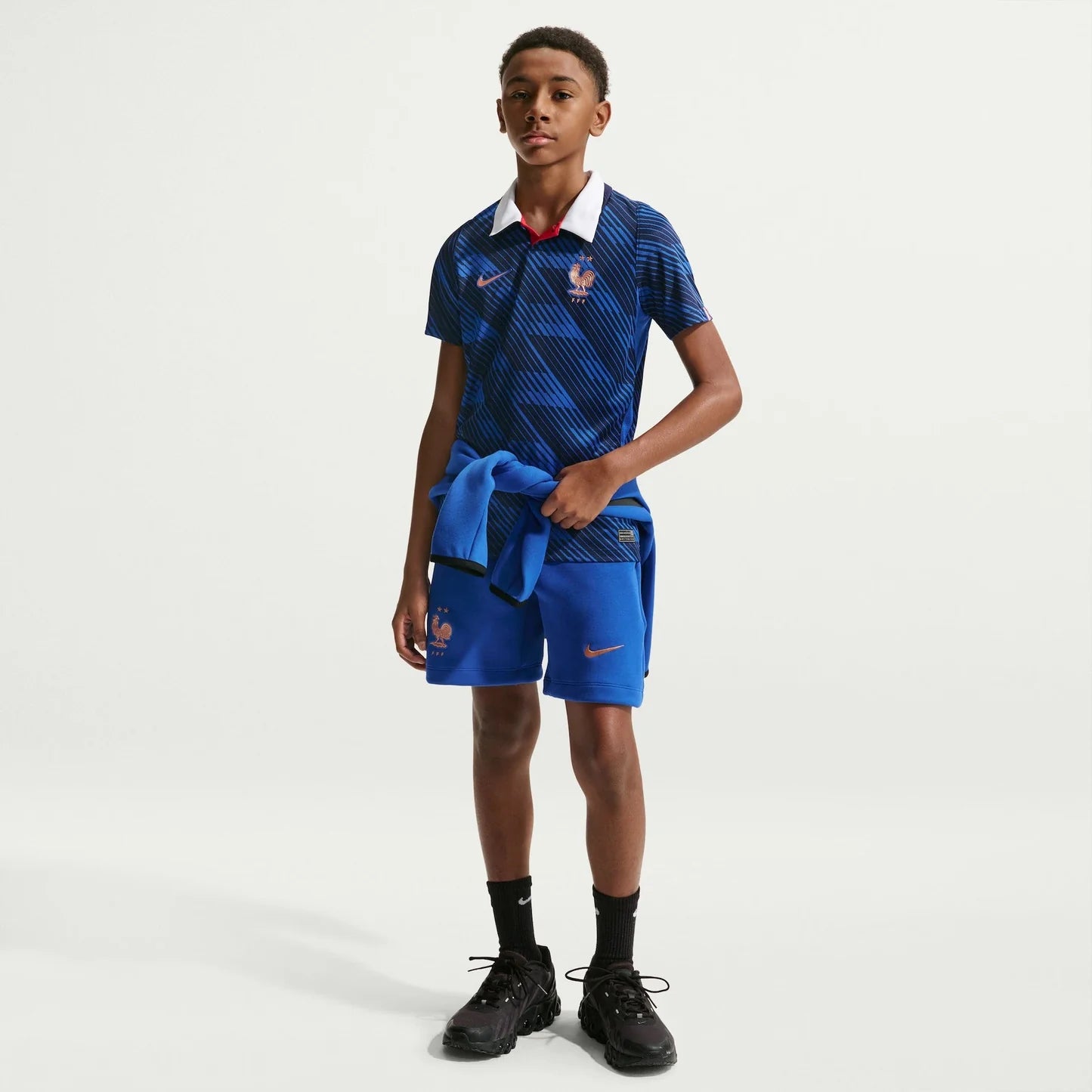 Kit Infantil França Home 26/27 - Azul
